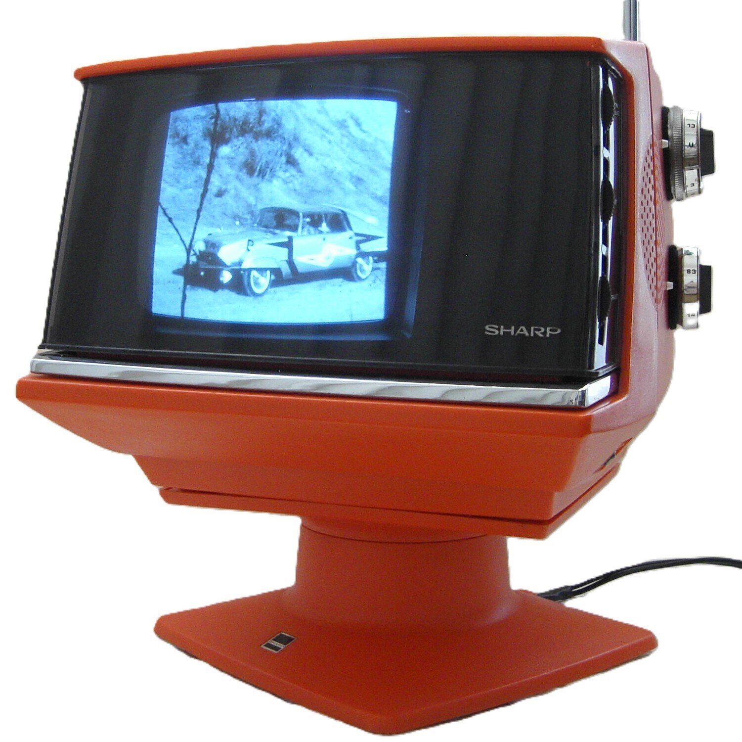 昭和のポータブルテレビ｜昭和レトログラフィティ