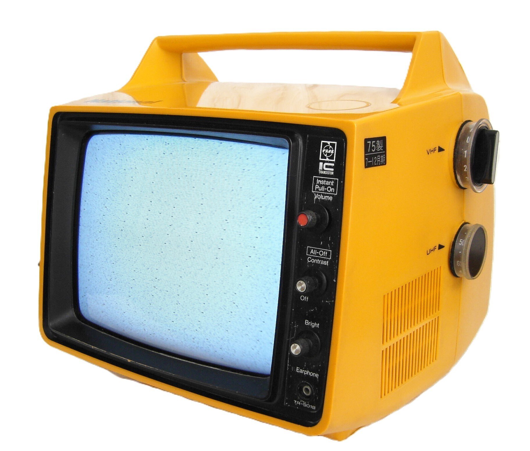 昭和のポータブルテレビ｜昭和レトログラフィティ