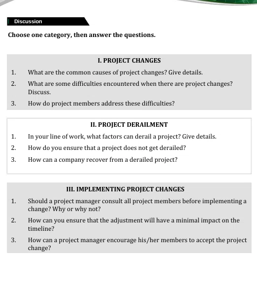 実践ビジネス レアジョブ英会話 Level 9 CHAPTER 8: PROJECT MANAGEMENT Lesson 2 ...