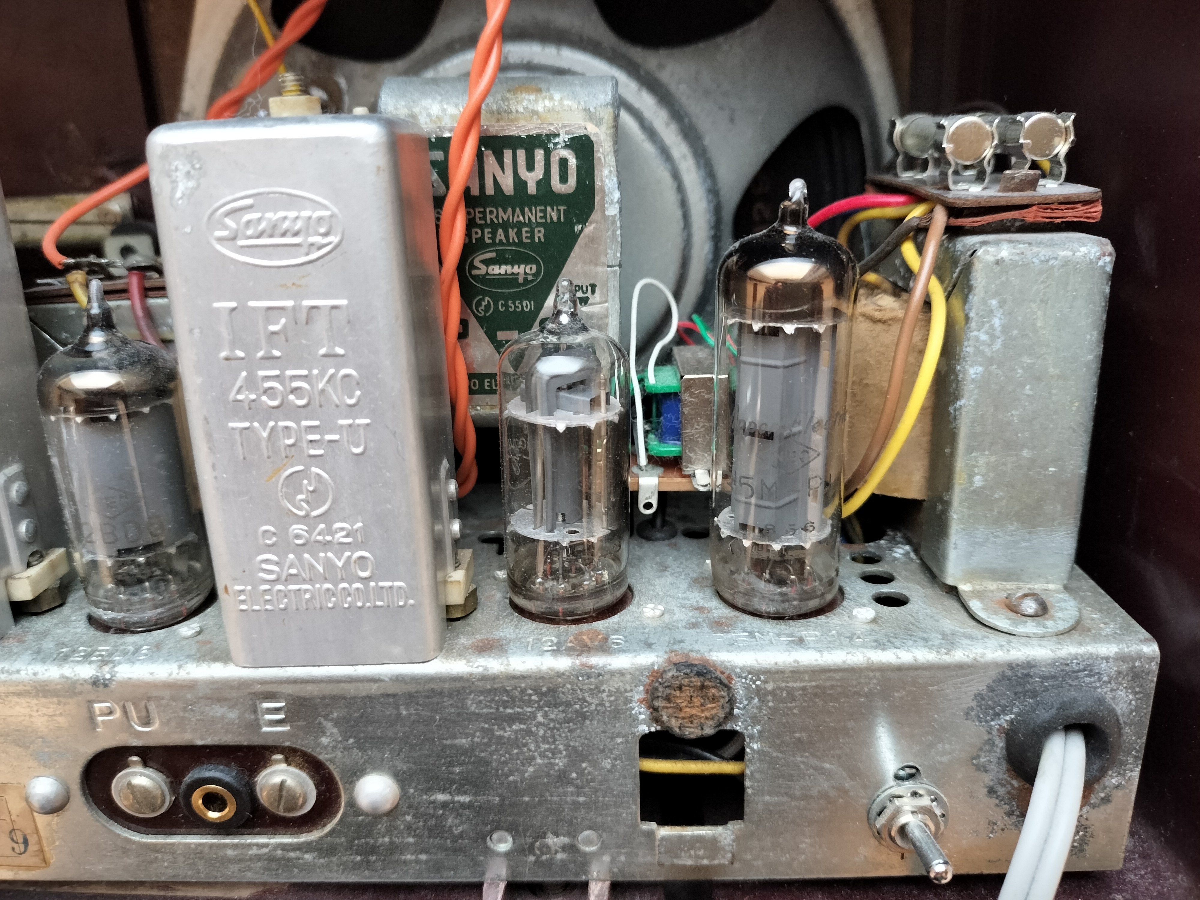 復活！真空管ラジオ・サンヨーSS-82 修理記録｜RYU KASA