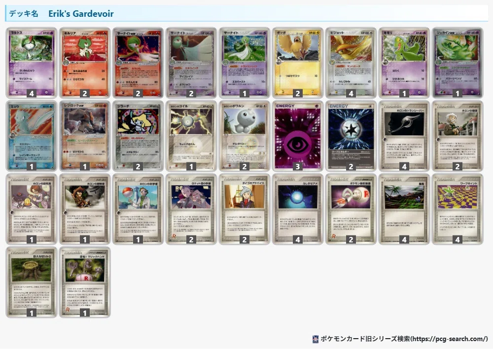 【1stEDあり】ポケカ PCG ホロン系デッキパーツまとめ ADV-PCG】メガニウムの概要とデッキレシピ【RS-PK】｜寒天(奏天)