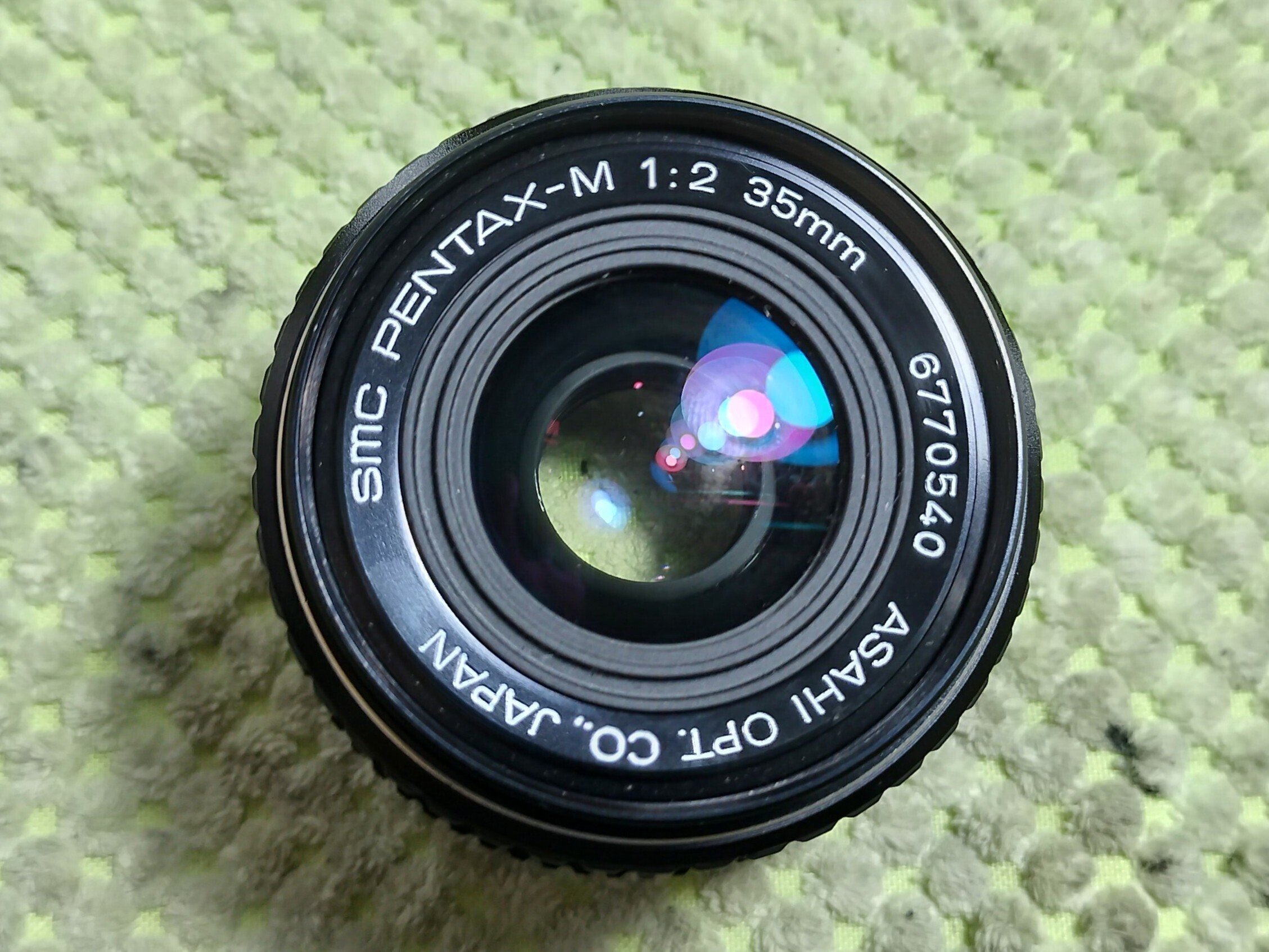 Pentax SMC PENTAX-M 35mm F/2の分解｜フィルムカメラ修理のアクアカメラ