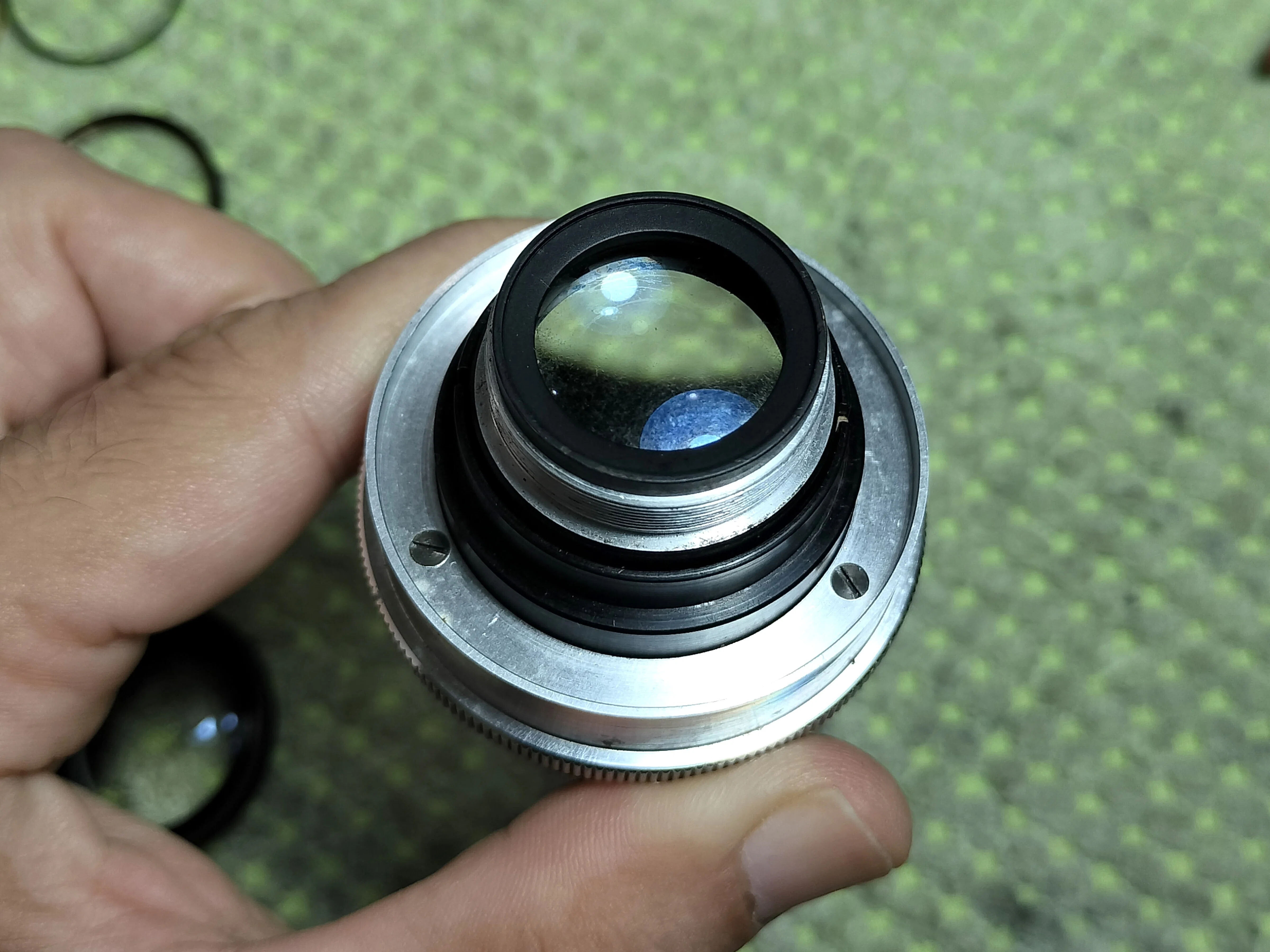 Pentax Takumar 58mm F/2.4 M37の分解｜フィルムカメラ修理のアクアカメラ