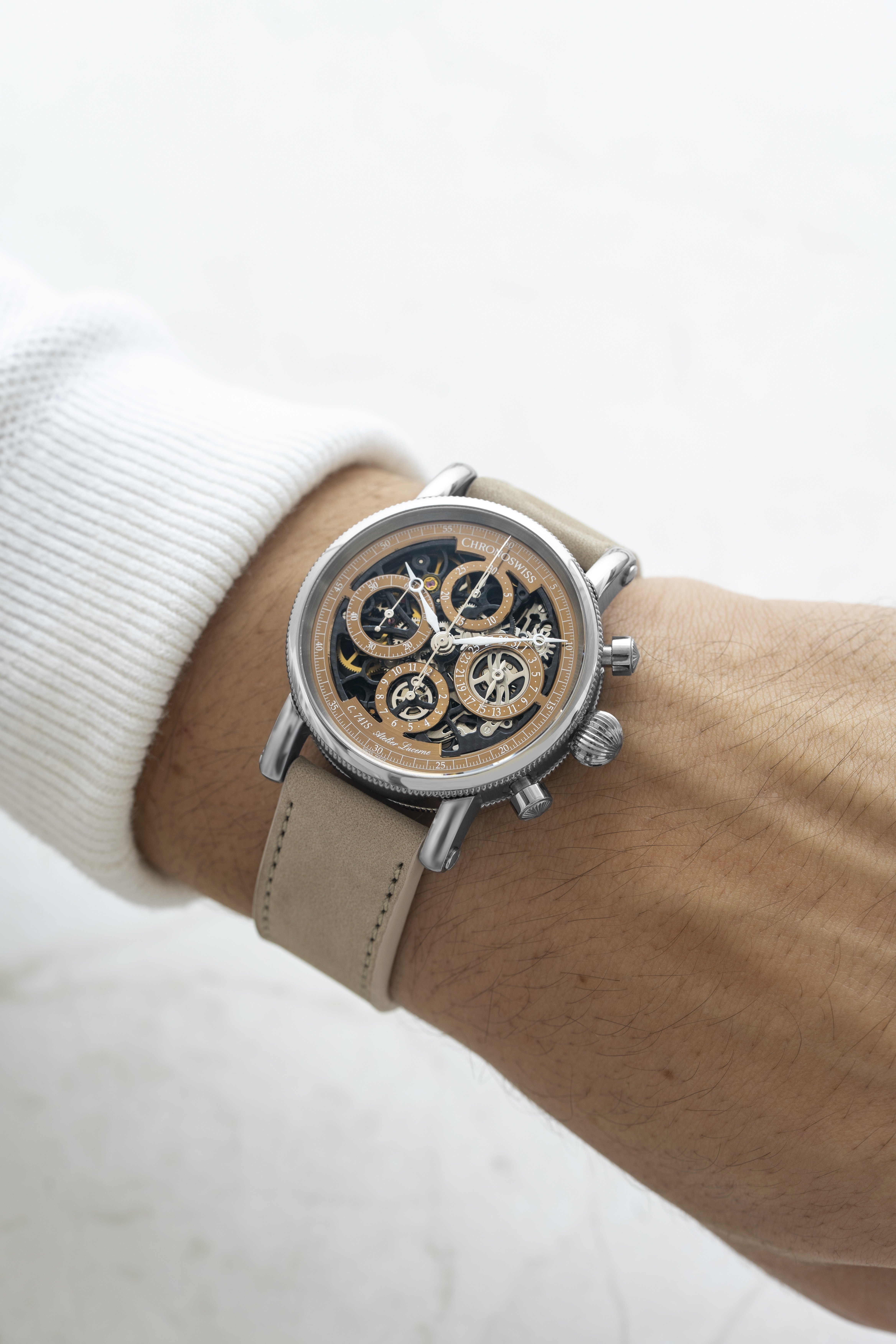 2025年新作 オーパス クロノグラフ ダカール CH-7543T.1S-BR