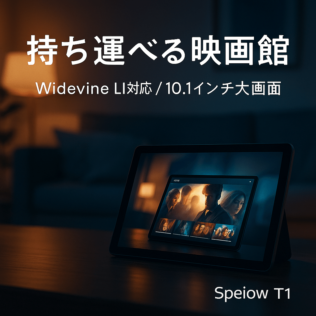 なぜ、この2万円台のタブレット「Speiow T1」が、5万円以上の高級機