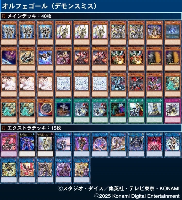 新制限対応】MDでオルフェゴールはTier1になれるのか【デッキ解説