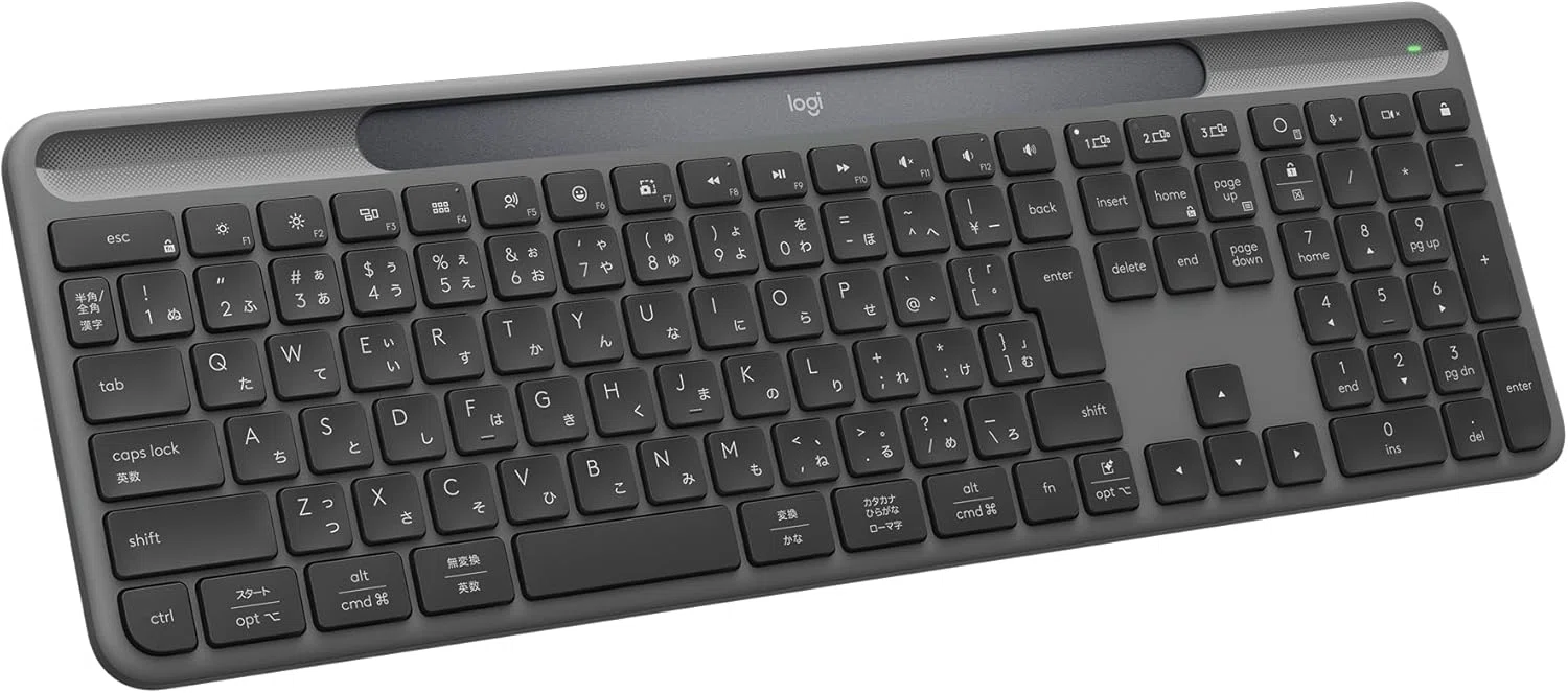 ロジクール〉 Signature Slim Solar+ K980 — 光で自動充電の薄型