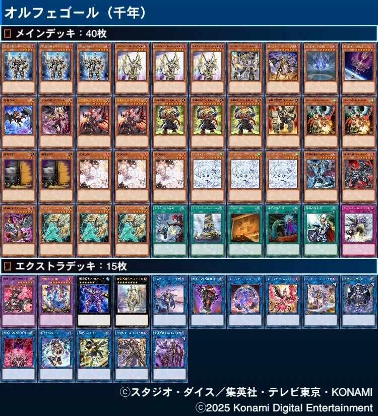 新制限対応】MDでオルフェゴールはTier1になれるのか【デッキ解説