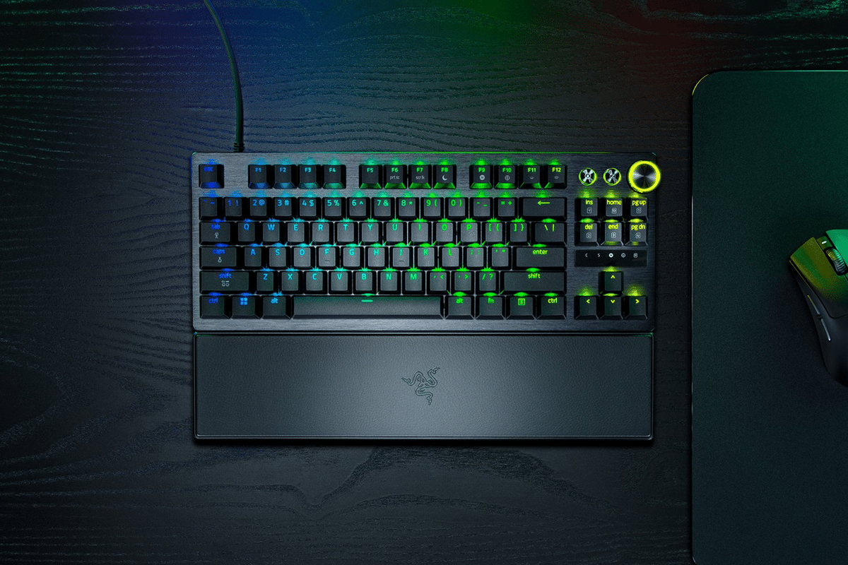 Razer〉 Huntsman V3 Pro Tenkeyless 8KHz — True 8000Hzポーリングで