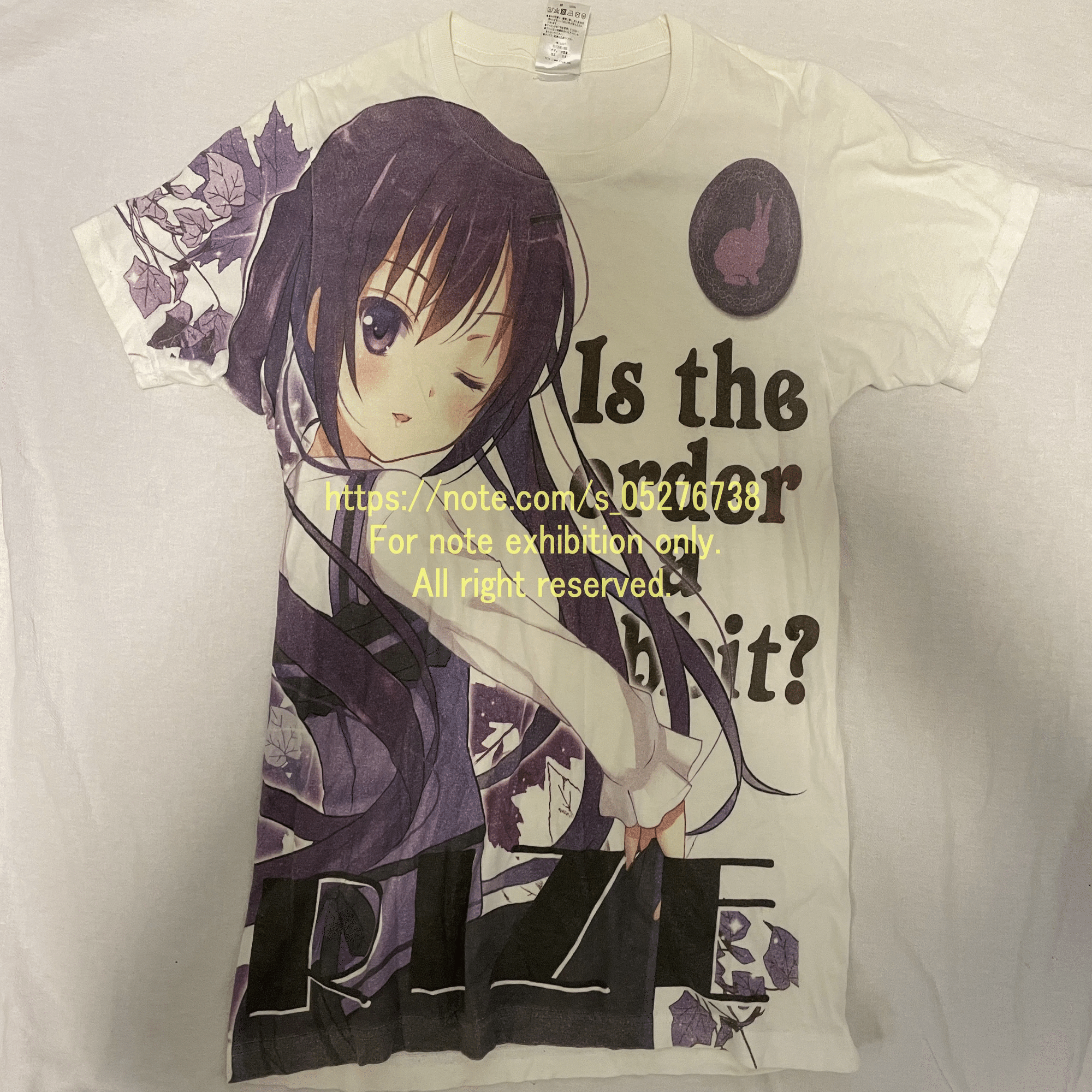 リゼちゃんのTシャツで学ぶ！コスパ社製のアニメTシャツ講座｜s_0527