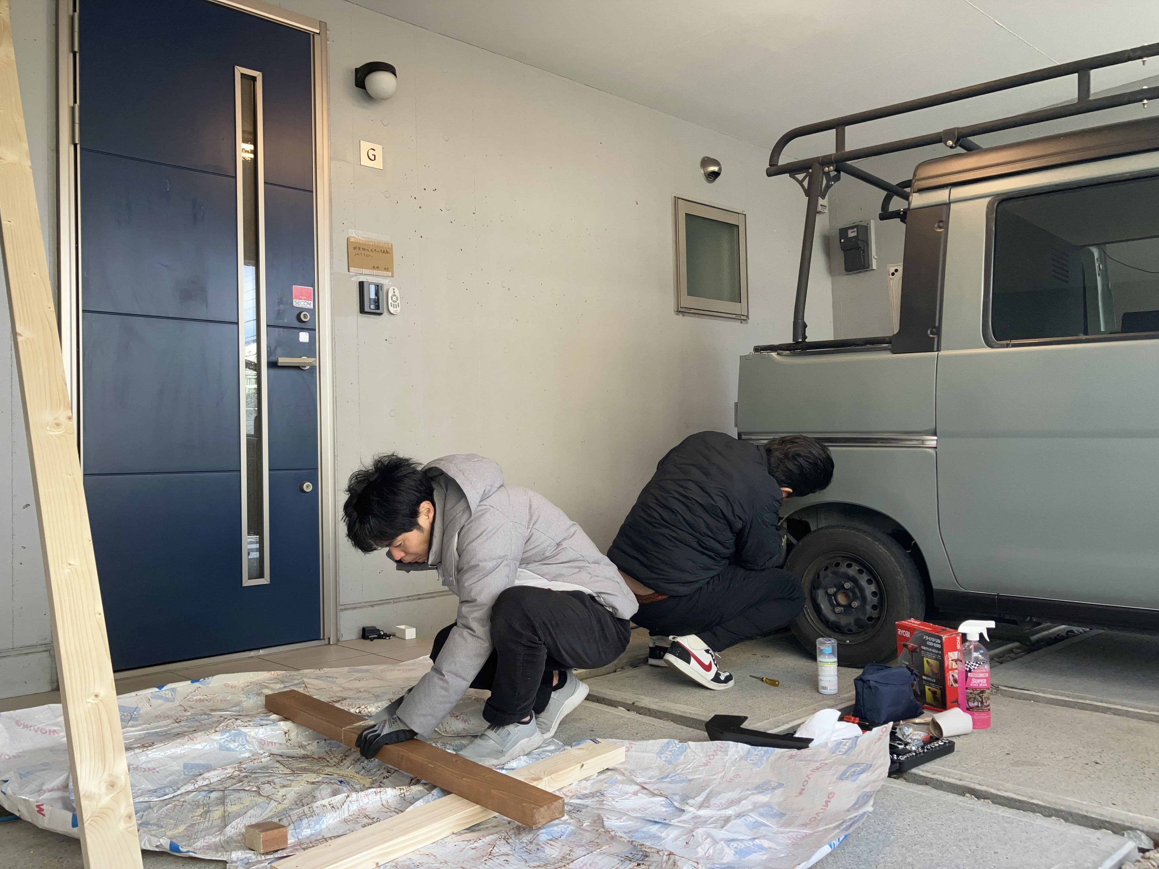 8 ガレージのDIY改装｜Shun IDE