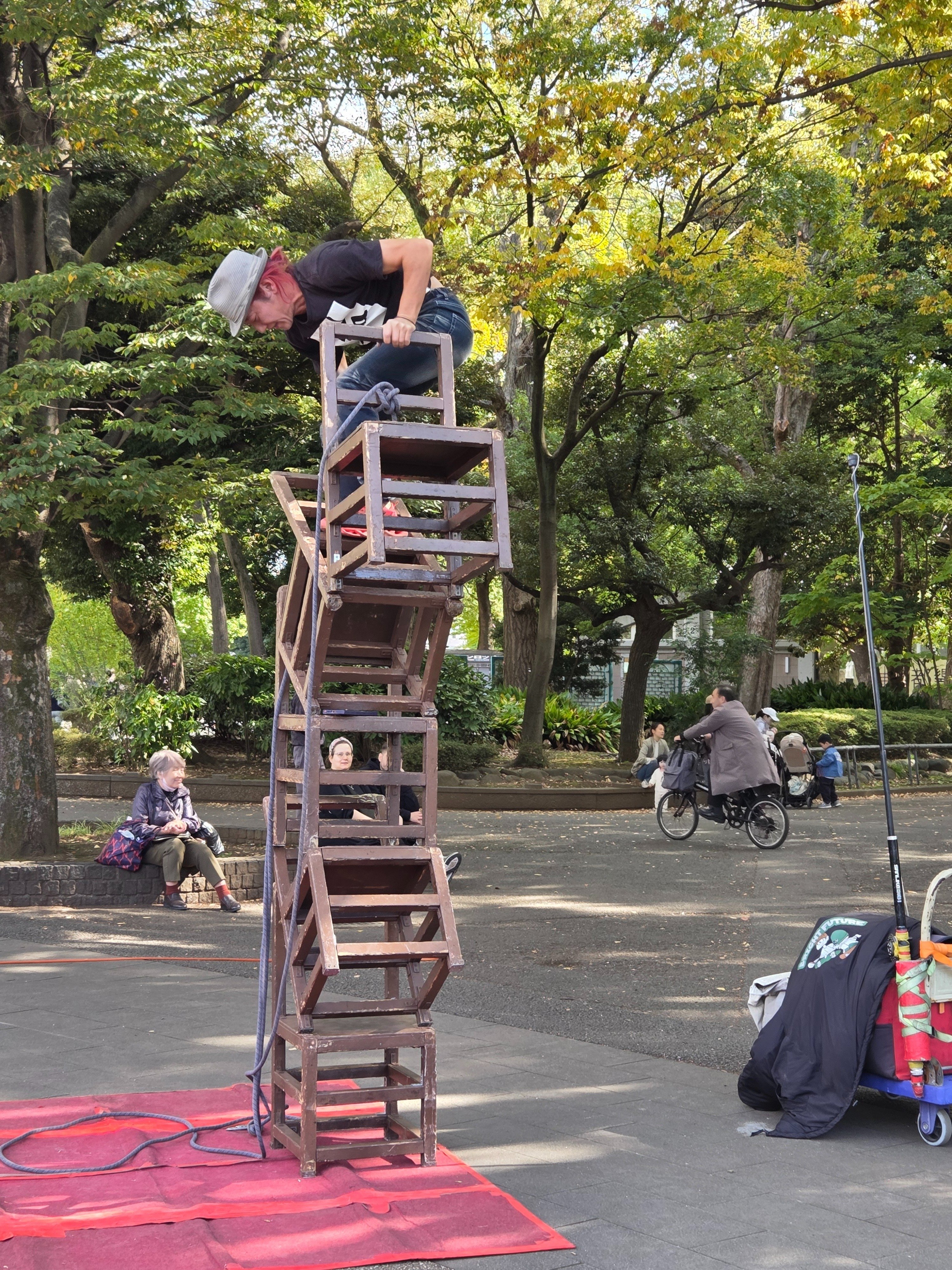 大道芸とロダンと西郷さん～上野散歩③｜そら