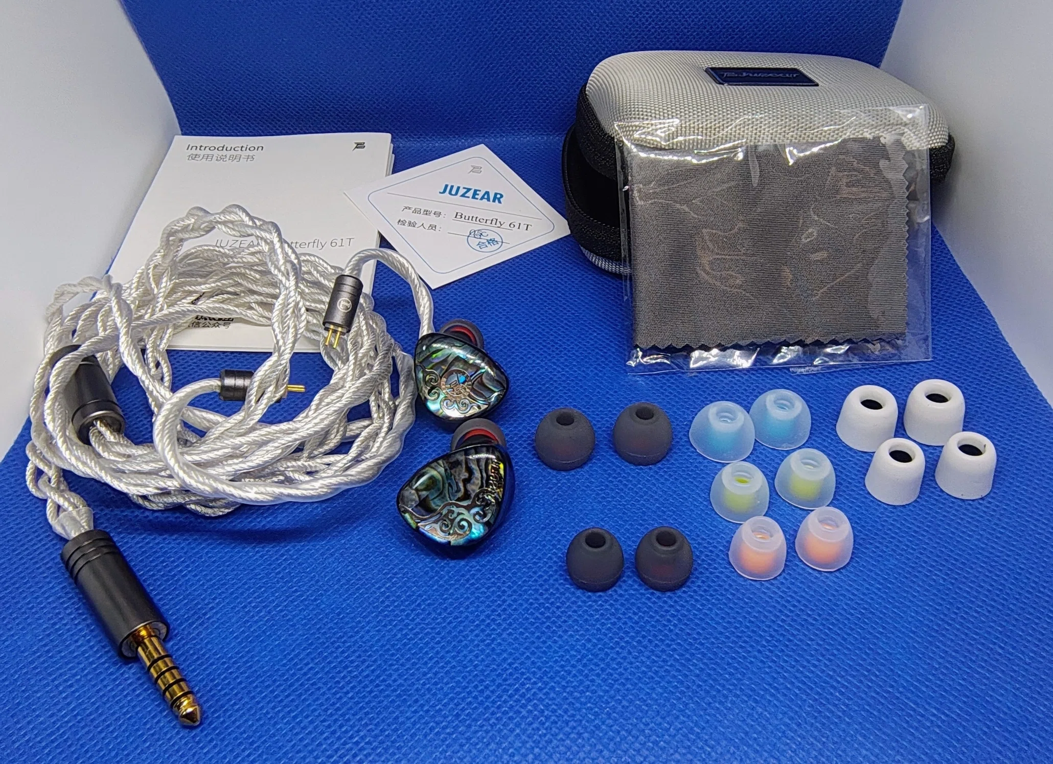 解像度と広さがすごい！】JUZEAR Butterfly 61T イヤホンレビュー #PR