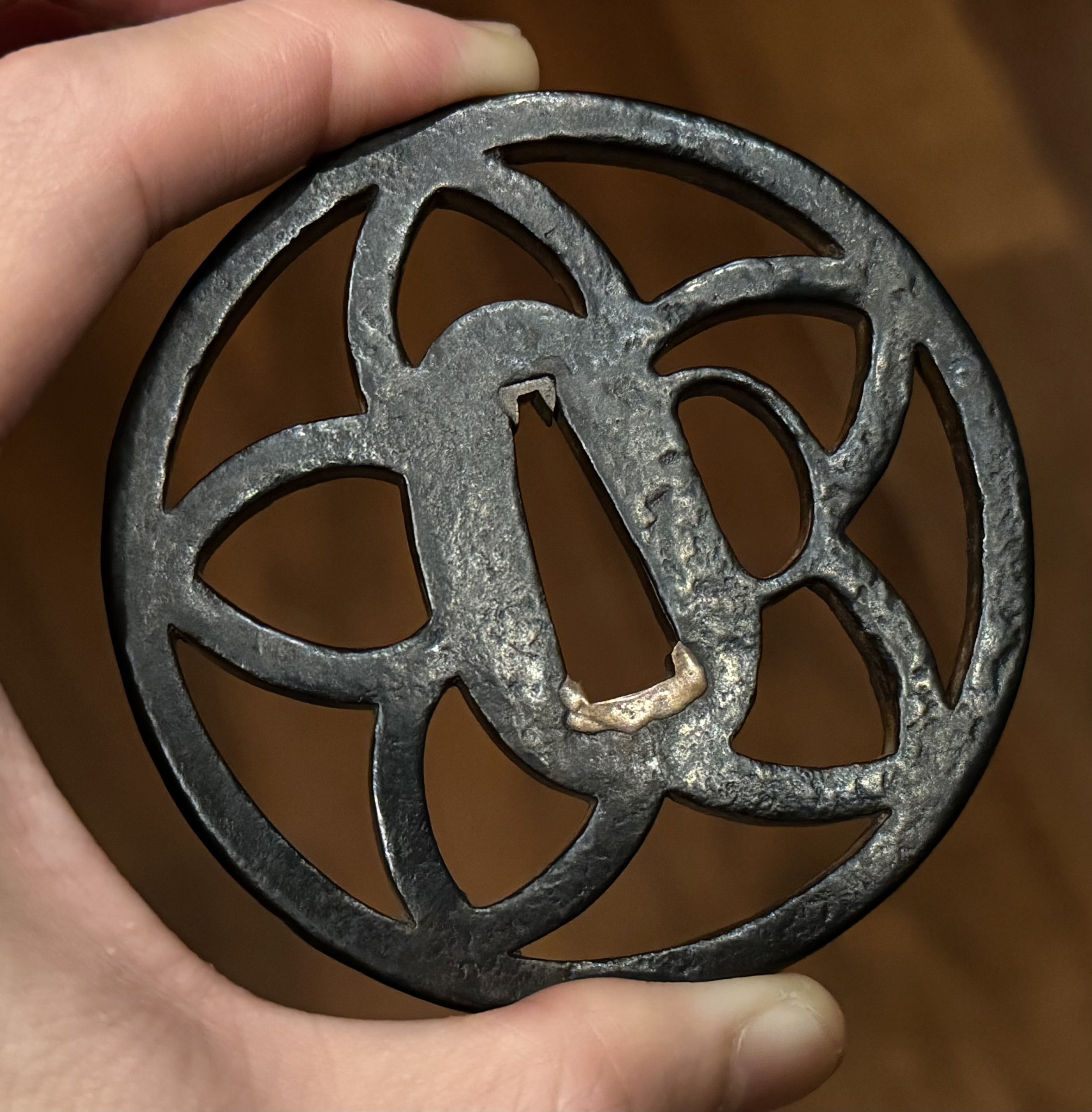 成木鐔㊱ 桔梗鐔｜刀箱師の日本刀ブログ 中村圭佑