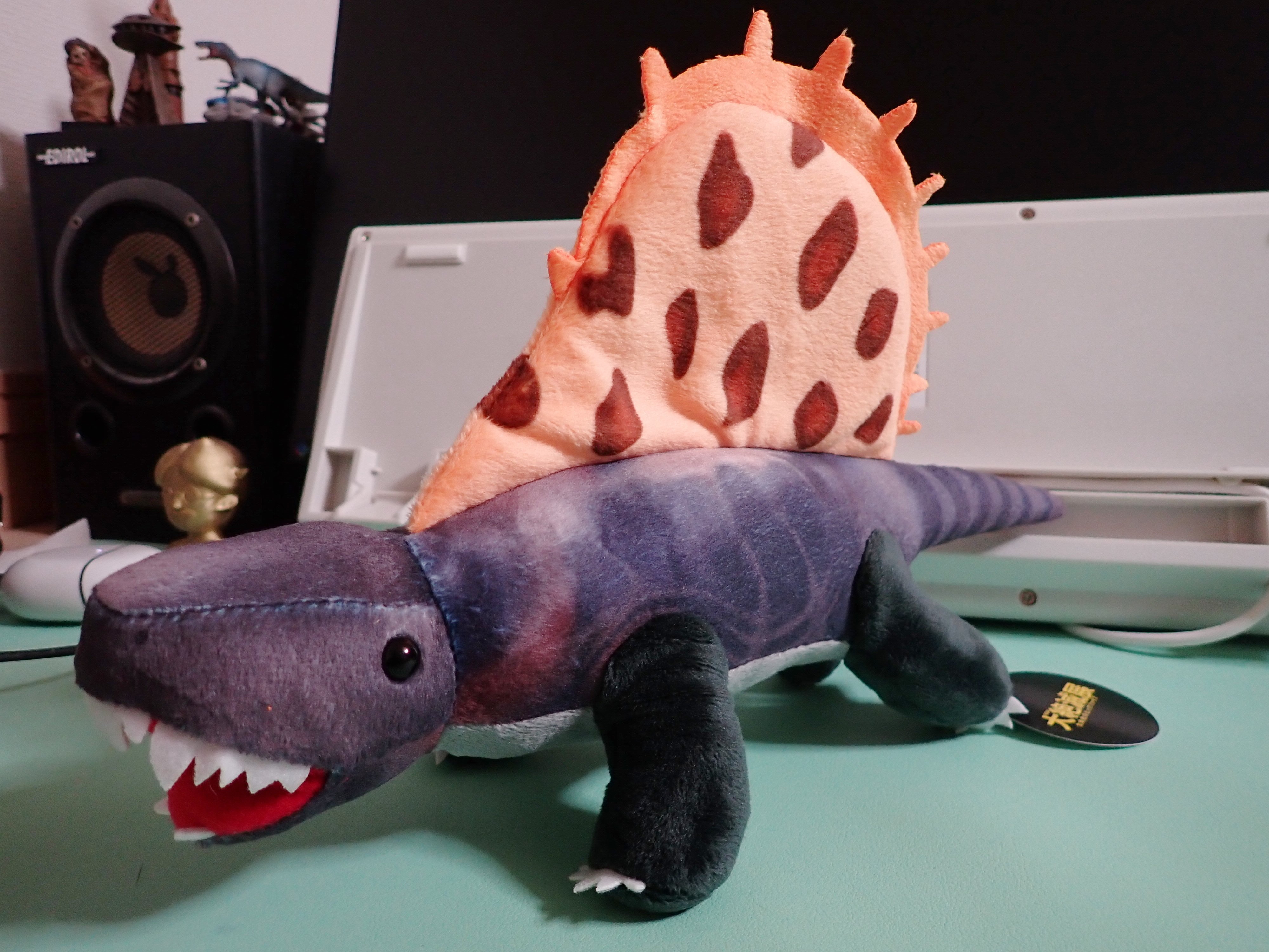 僕のディメトロドングッズを紹介します＠大絶滅展｜礼場日郎(にく電波)