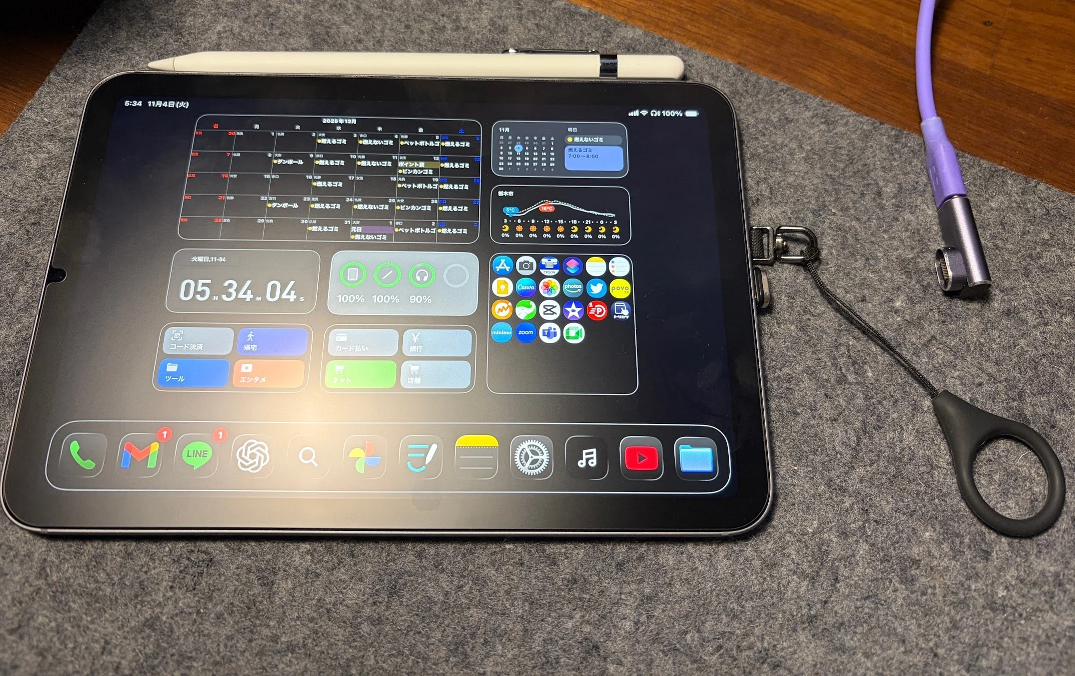 iPad miniが完成形に近づいてきました。周辺機器｜Gadge310