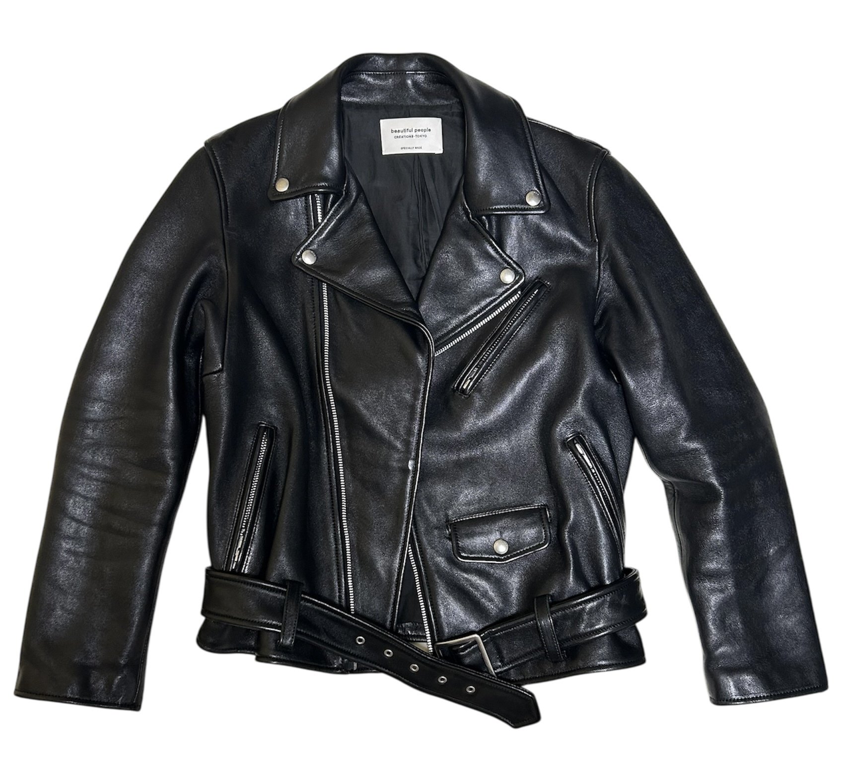 beautiful people ライダースジャケット｜万年平社員