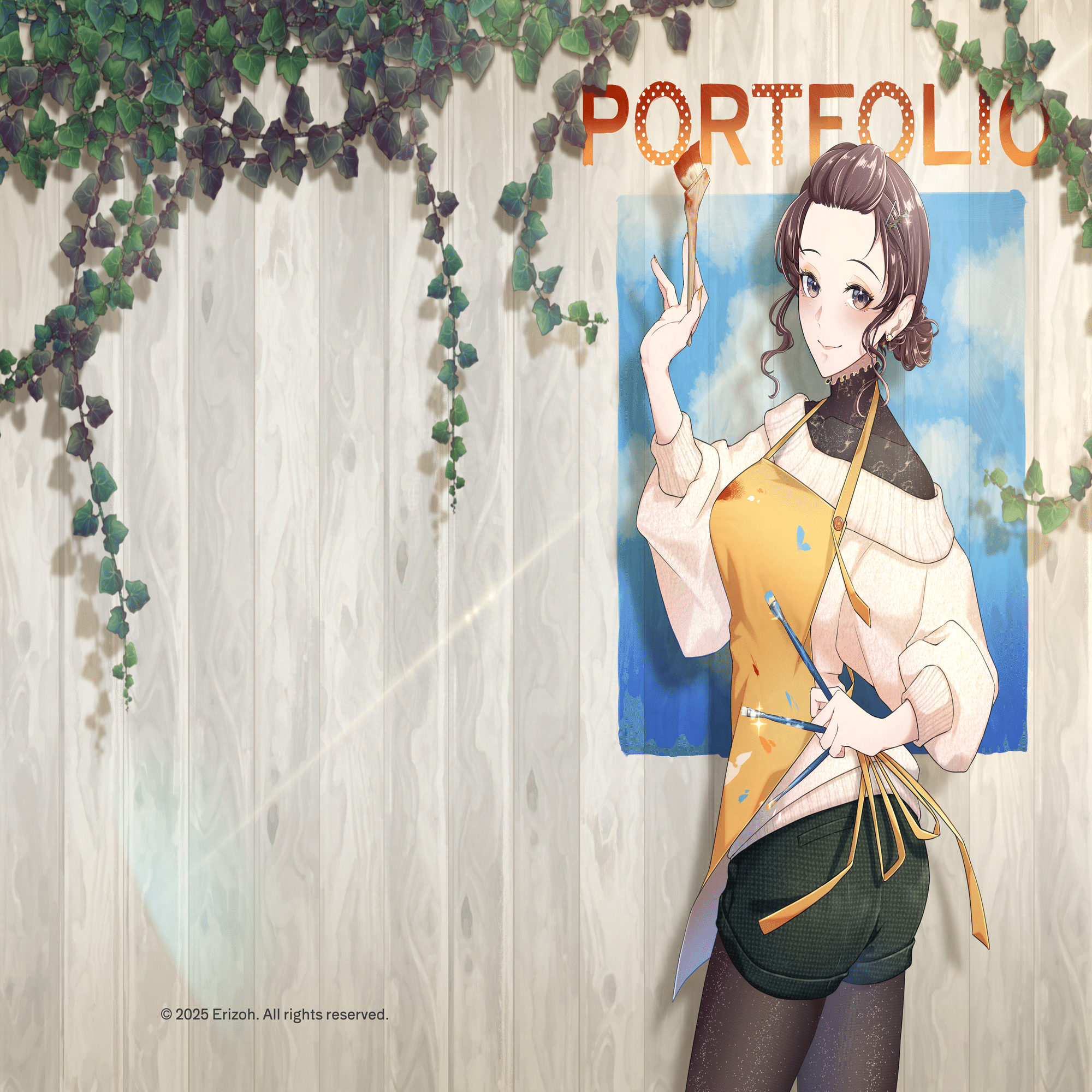 イラストレーター】ポートフォリオ全頁公開します｜絵利蔵