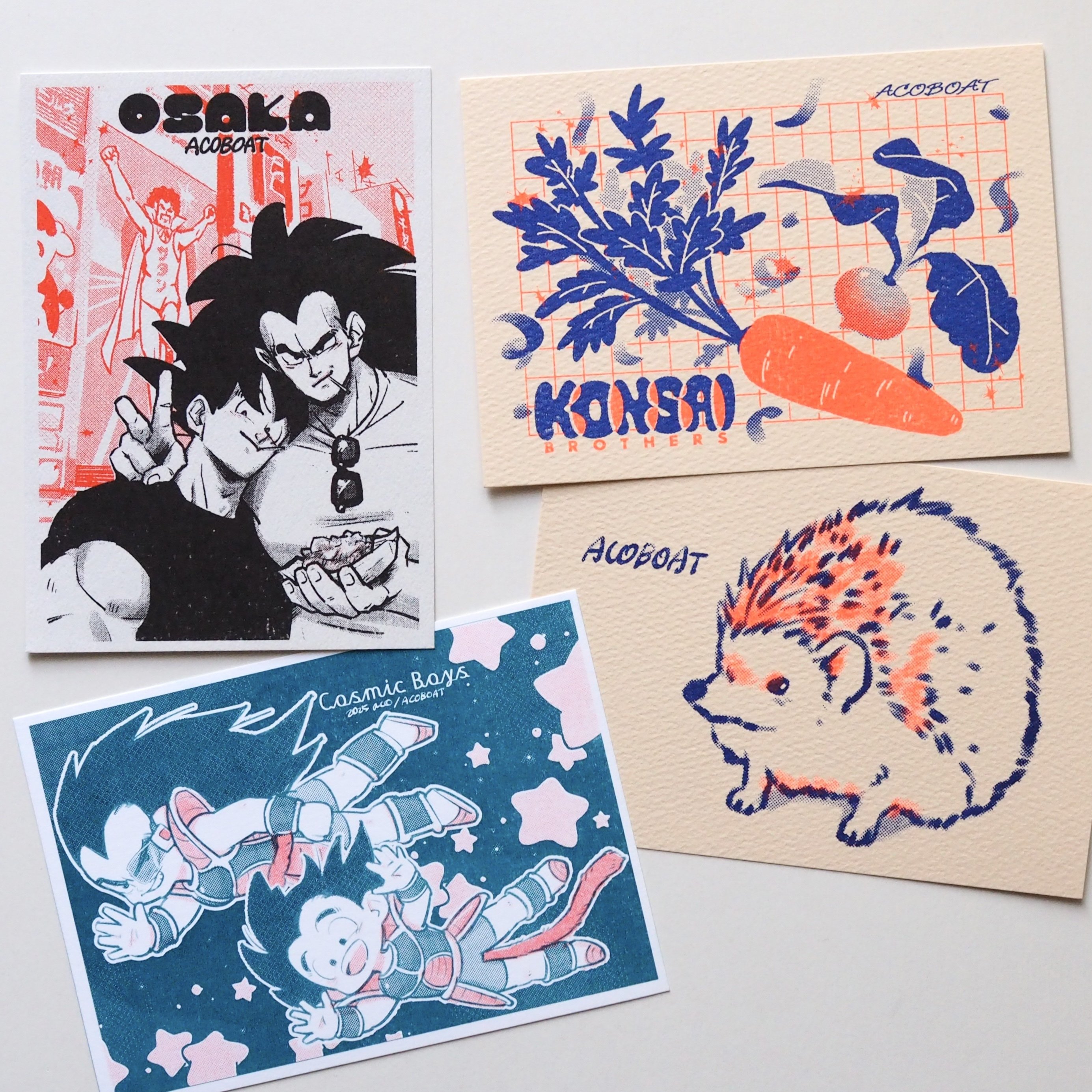 2024-25 同人誌装丁まとめ｜aco