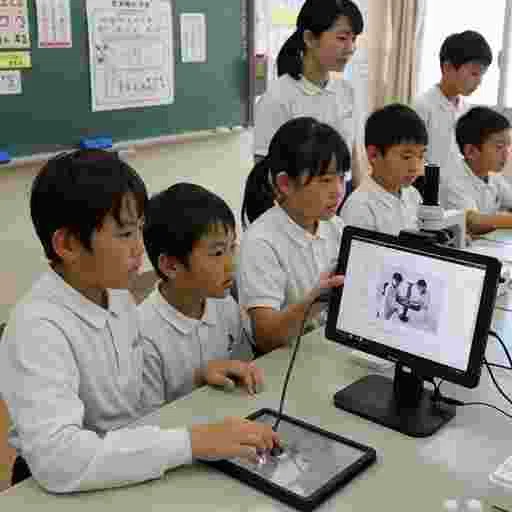 小学生 写真素材(サンプル)029