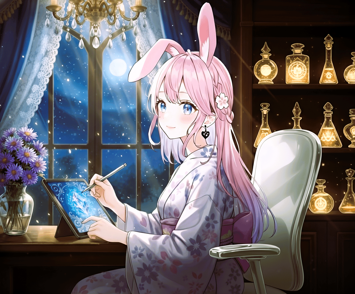 アナログ画/「Bloom within-内なる花」 アナログ画/「Bloom within-内なる花」 アート作品ポスター販売開始の