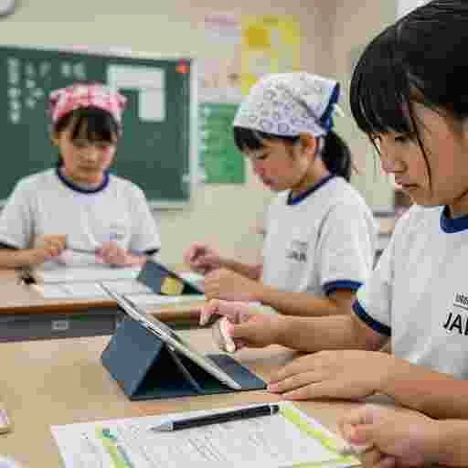 小学生 写真素材/写真販売 AI画像 有料＜40枚：350円＞商用利用可（サンプル）030