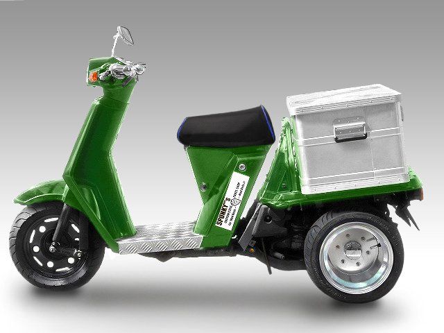 ホンダジャイロ専用】迫力のディッシュホイール＆扁平タイヤセット