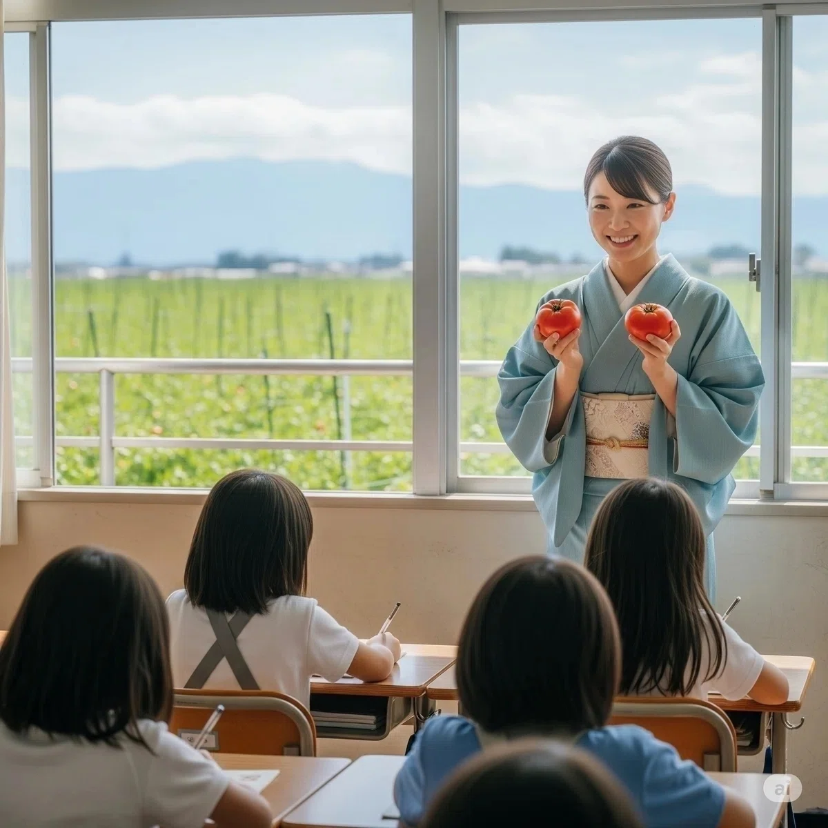小学校 写真素材/写真販売 AI画像 有料＜40枚：350円＞商用利用可01