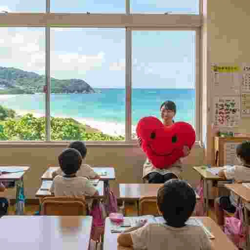 小学校 写真素材/写真販売 AI画像 有料＜40枚：350円＞商用利用可（サンプル）012