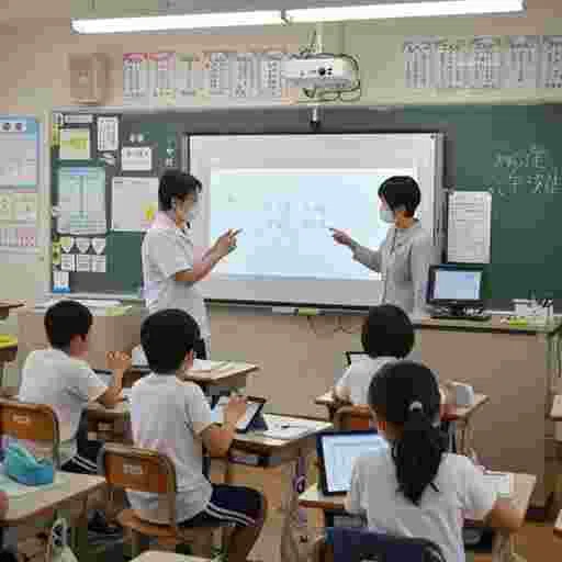 小学校 写真素材/写真販売 AI画像 有料＜40枚：350円＞商用利用可（サンプル）023