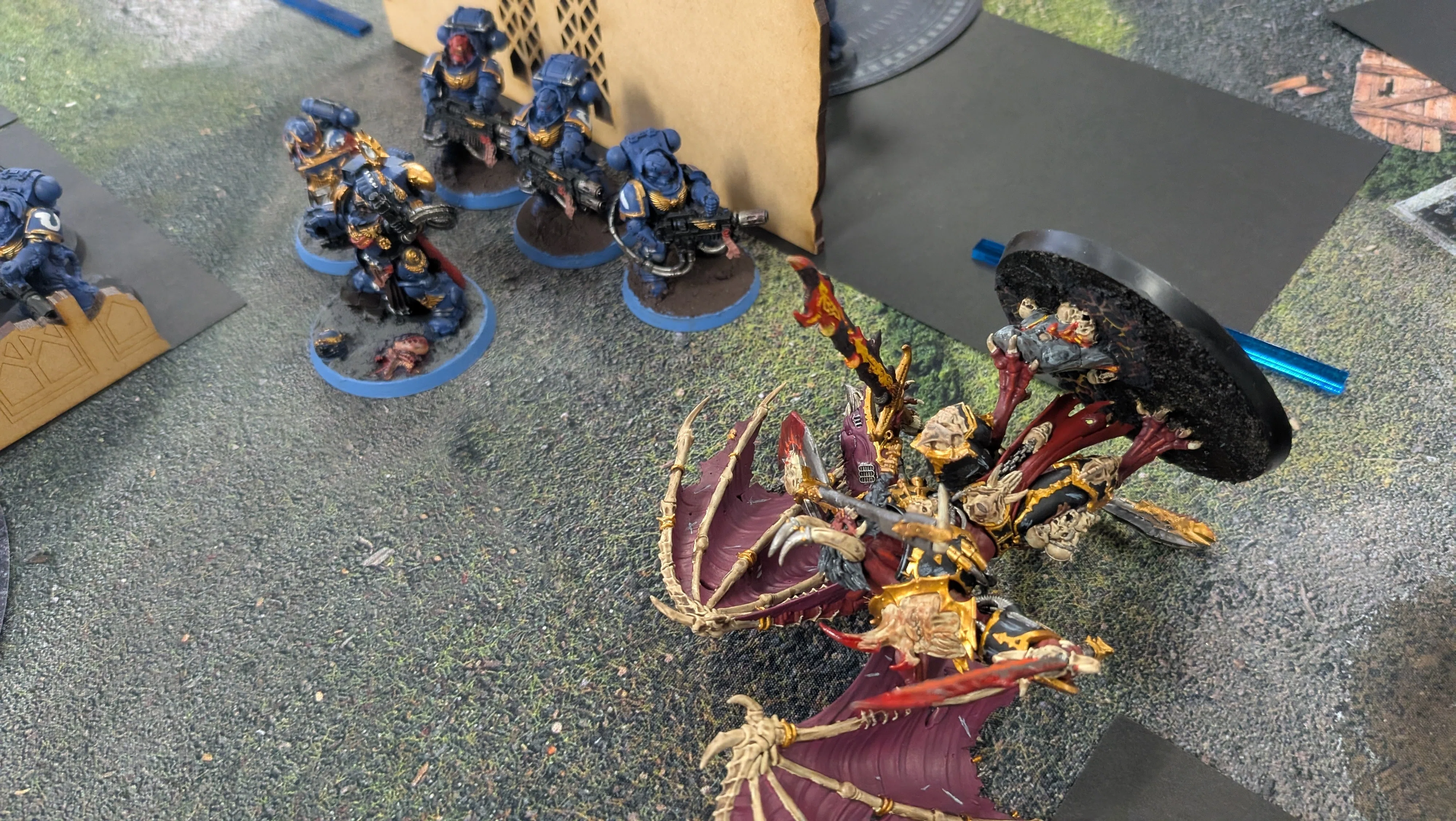 ウォーハンマー40k 10版：プレイレポート ケイオススペースマリーン