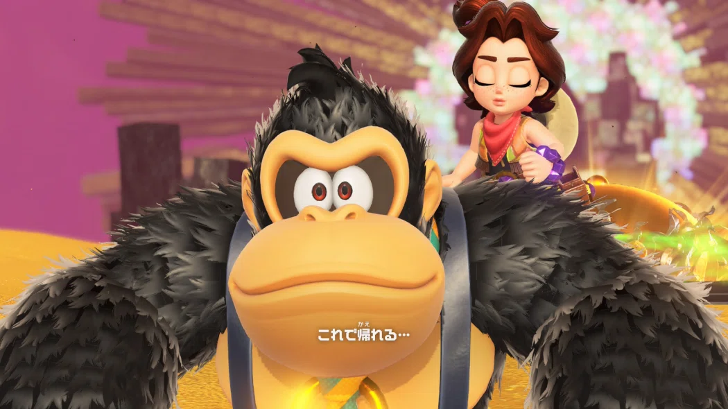 ドンキーコング バナンザ】クリア・感想・解説・攻略《Switch2》-2｜雨