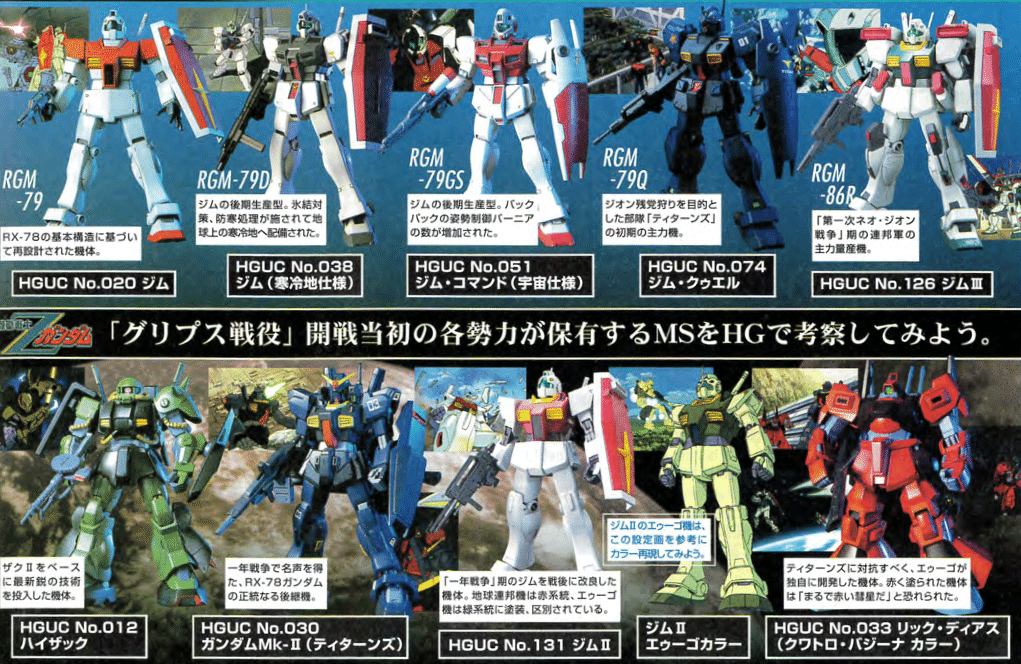 完成】HGUCネモとHGUCジムⅡ｜やきそば