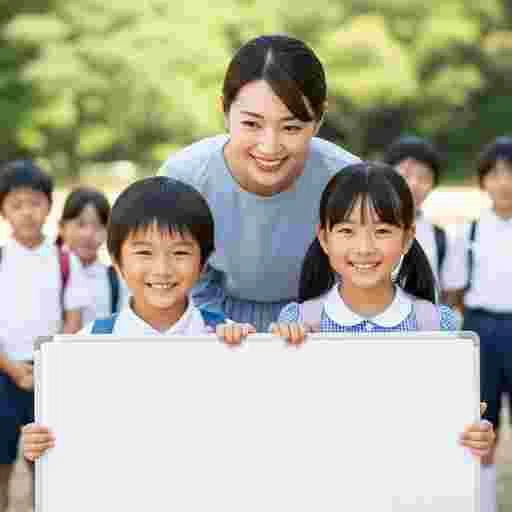 小学生 ホワイトボード 写真素材（サンプル）018
