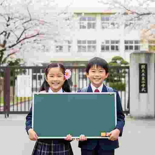 小学生 ホワイトボード 写真素材（サンプル）038