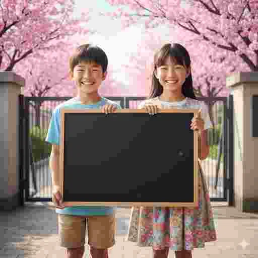 小学生 ホワイトボード 写真素材（サンプル）039