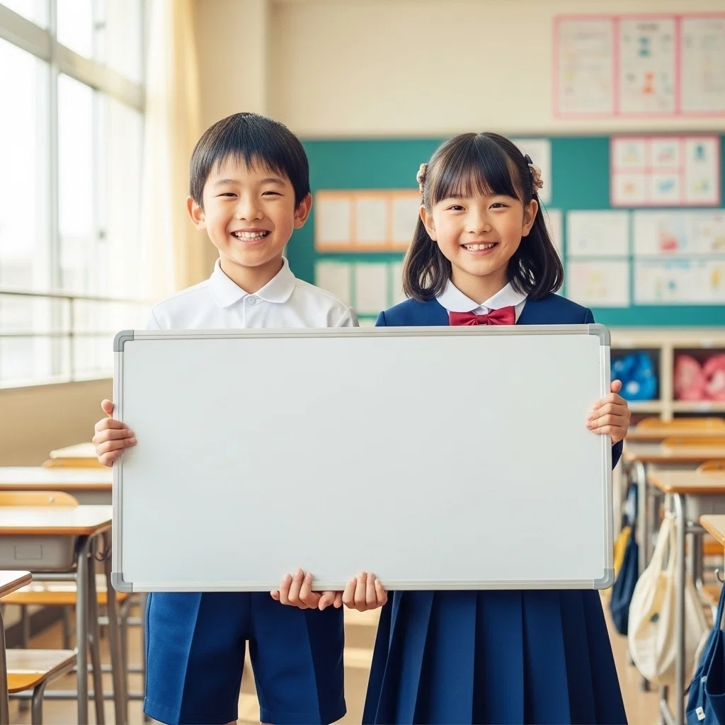 小学生 ホワイトボード 写真素材/写真販売 AI画像 有料＜40枚：350円＞商用利用可04