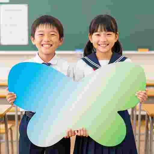 小学生 ホワイトボード 写真素材/写真販売 AI画像 有料＜40枚：350円＞商用利用可（サンプル）022