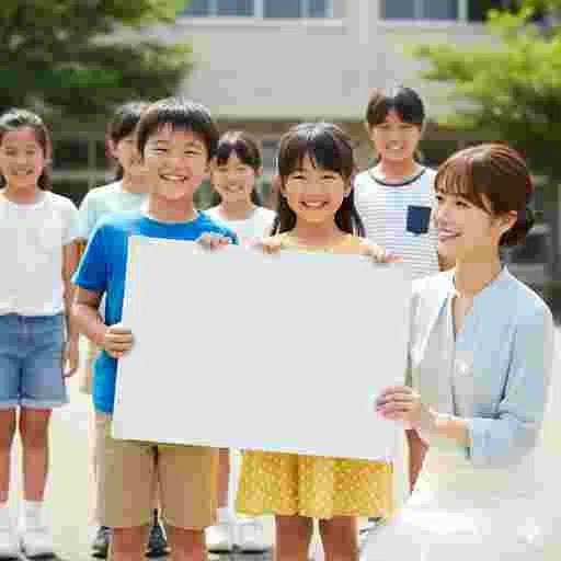 小学生 ホワイトボード 写真素材/写真販売 AI画像 有料＜40枚：350円＞商用利用可（サンプル）017