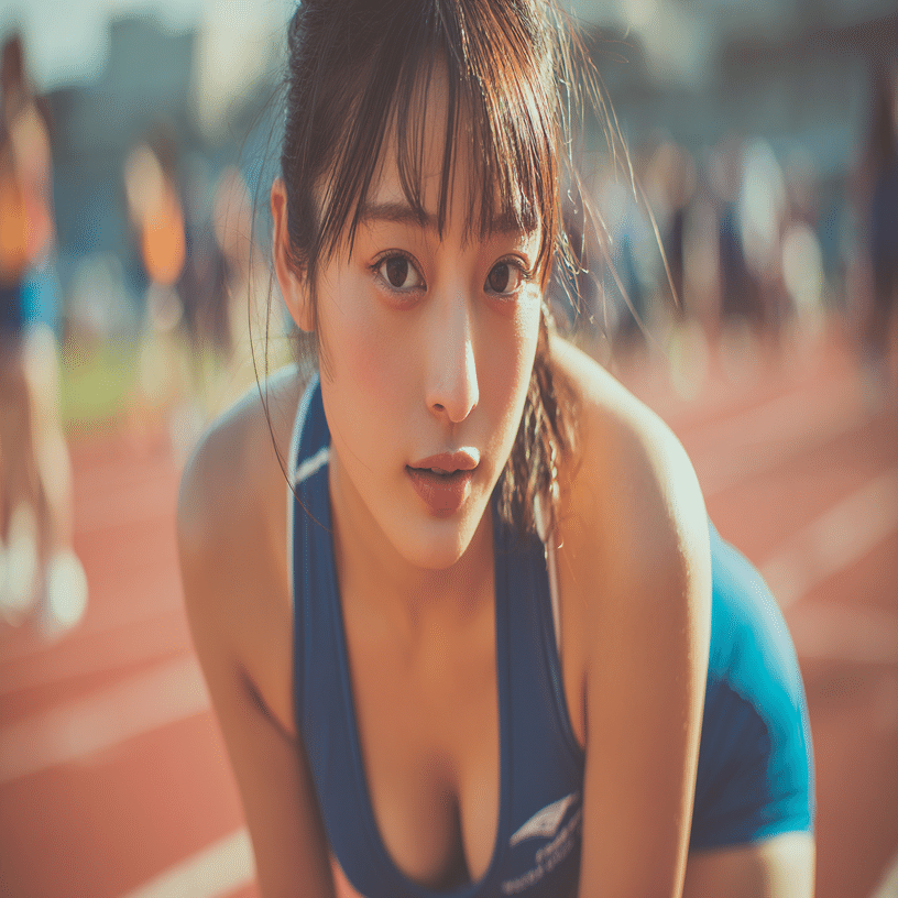 画像生成AI】陸上選手をリアルに描く方法｟プロンプト無料公開