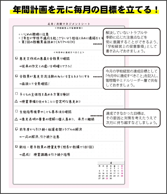 校長・教頭先生のための手帳『2026スクール・マネジメント・ノート』11