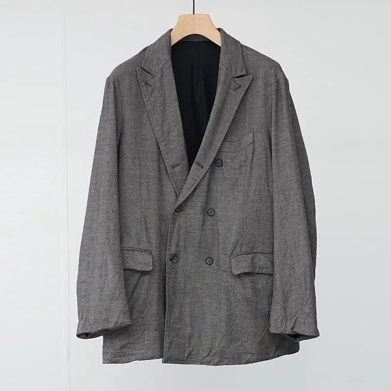 MAATEE&SONS] Double GATHERED JK SUPER200 Sharkskin is almost sold 