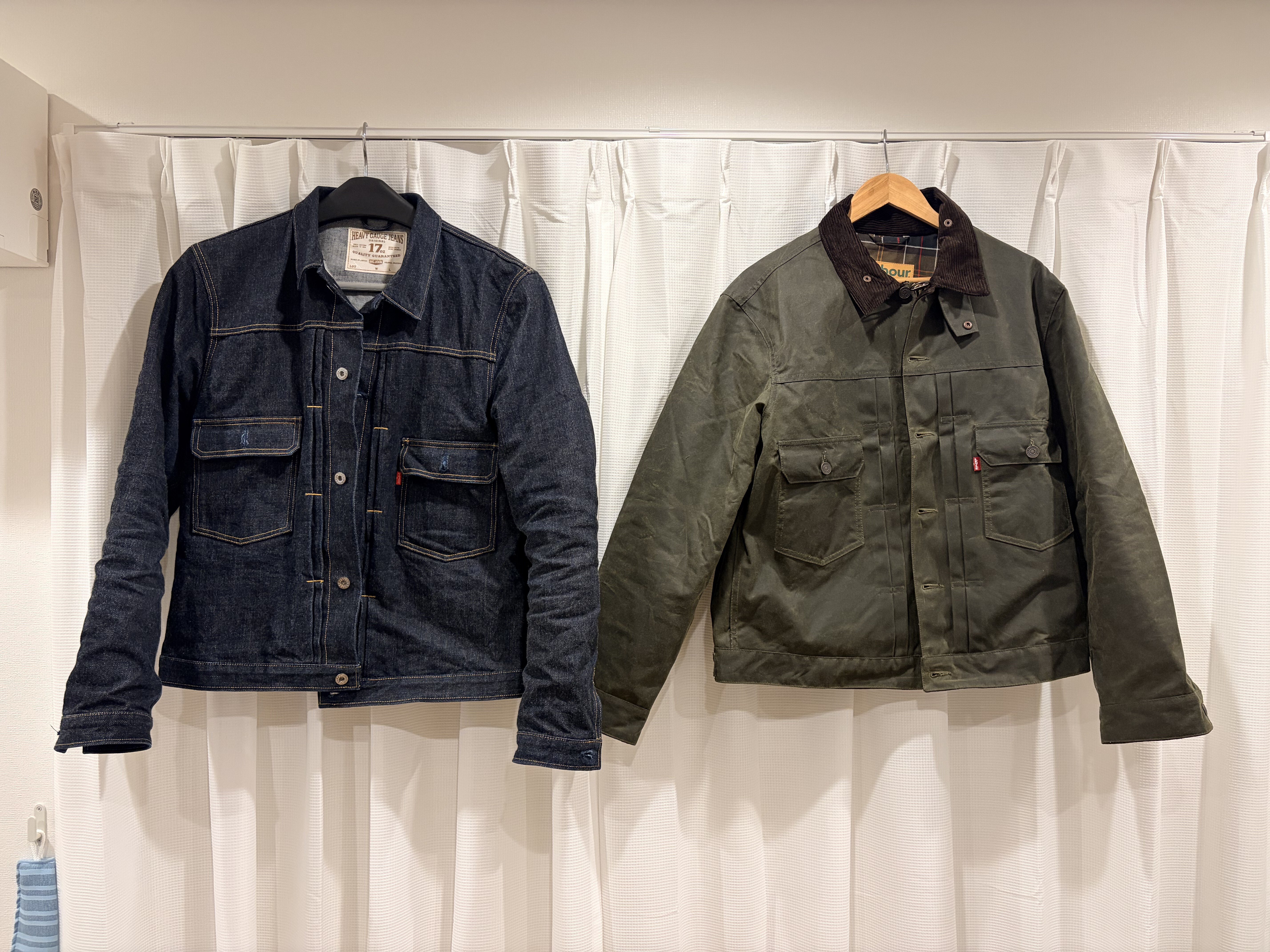 Babour×Levi's Type2トラッカーワックスジャケットがやってきた