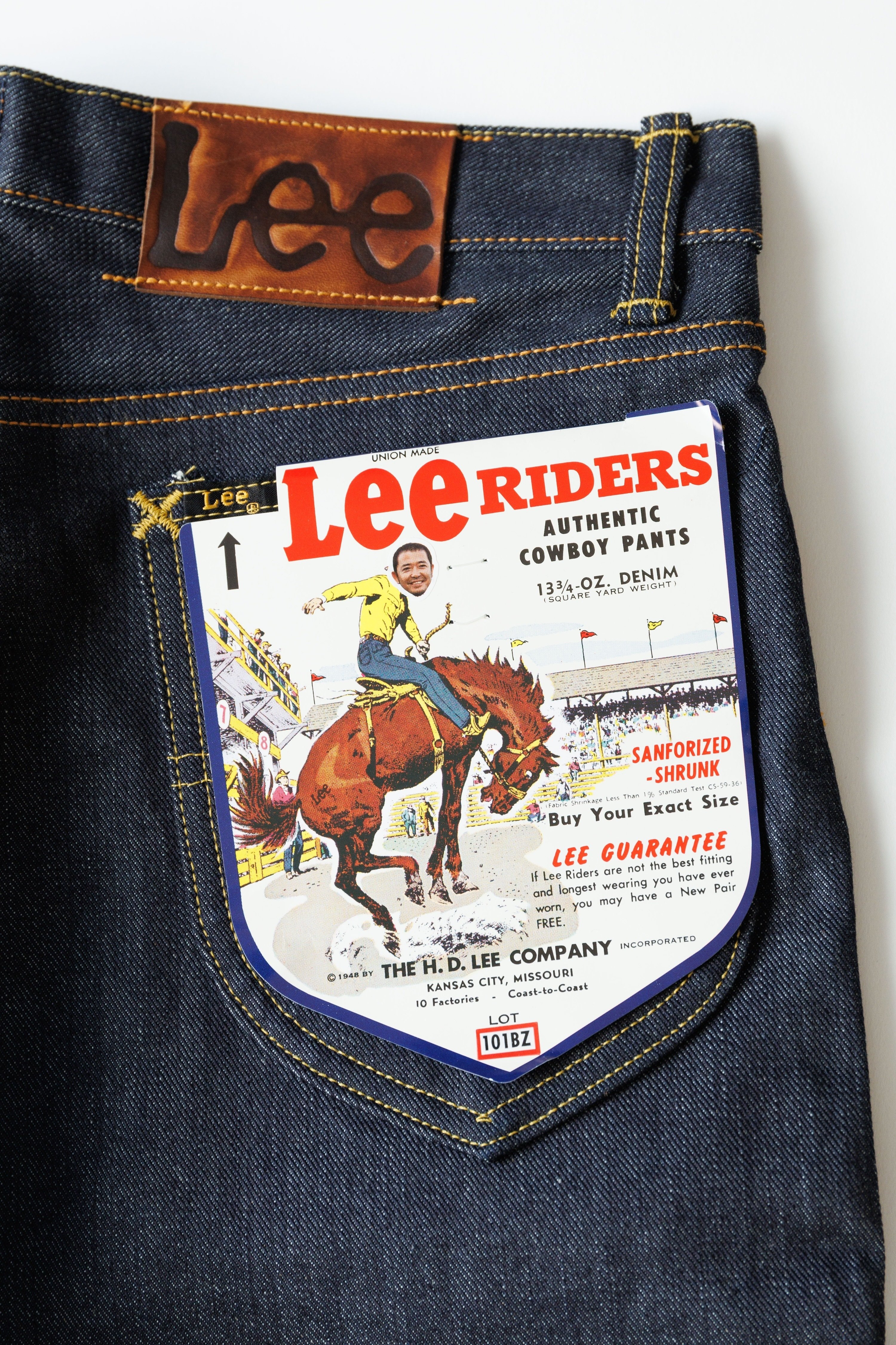 奥田民生×Lee 101BZ 歴代モデルをできるだけ紹介。｜所在ない