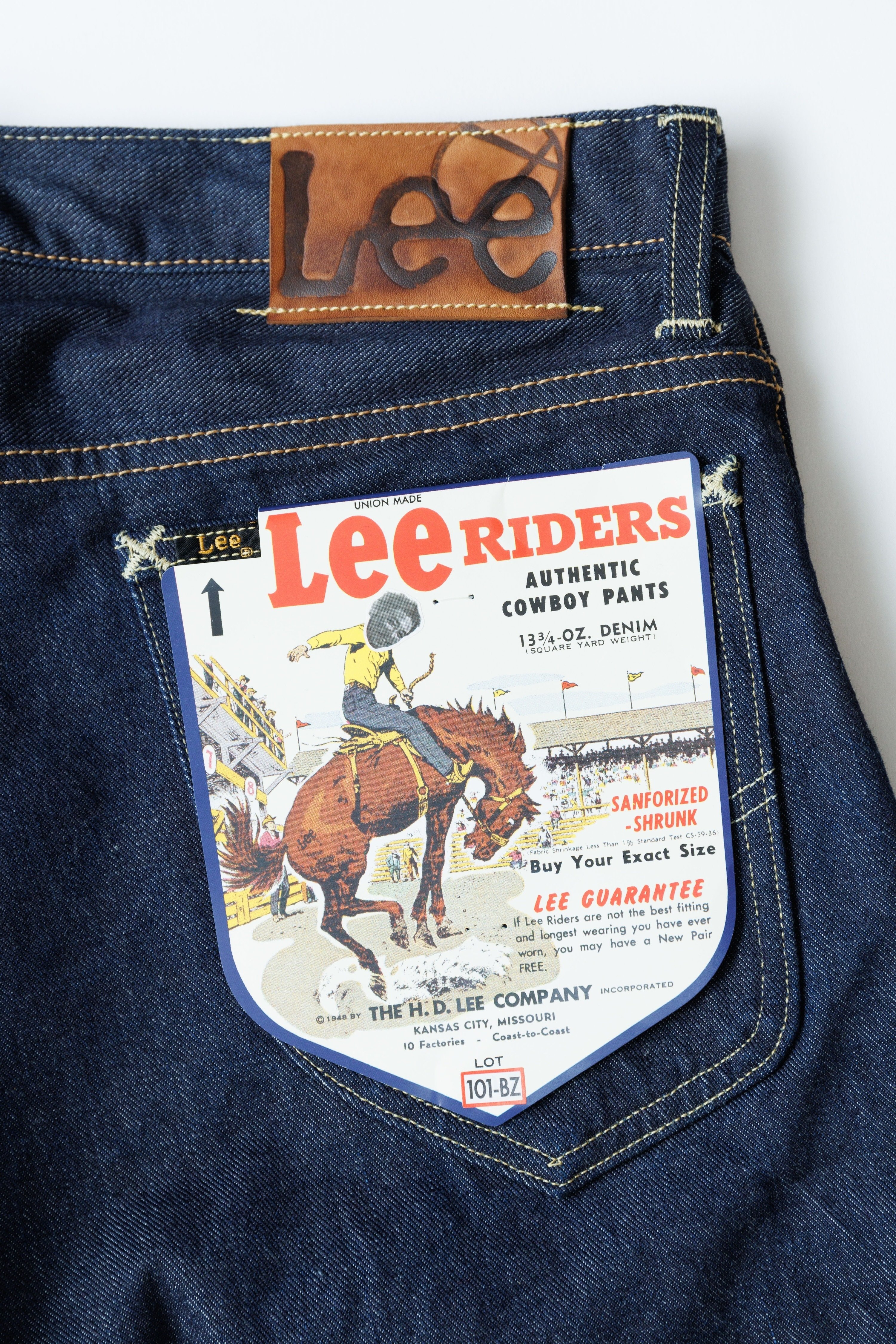 希少★未使用★Lee × RCM 奥田民生 101BZ コラボデニム 奥田民生×Lee第7弾 | GOODS | RCMR ラーメンカレーミュージック