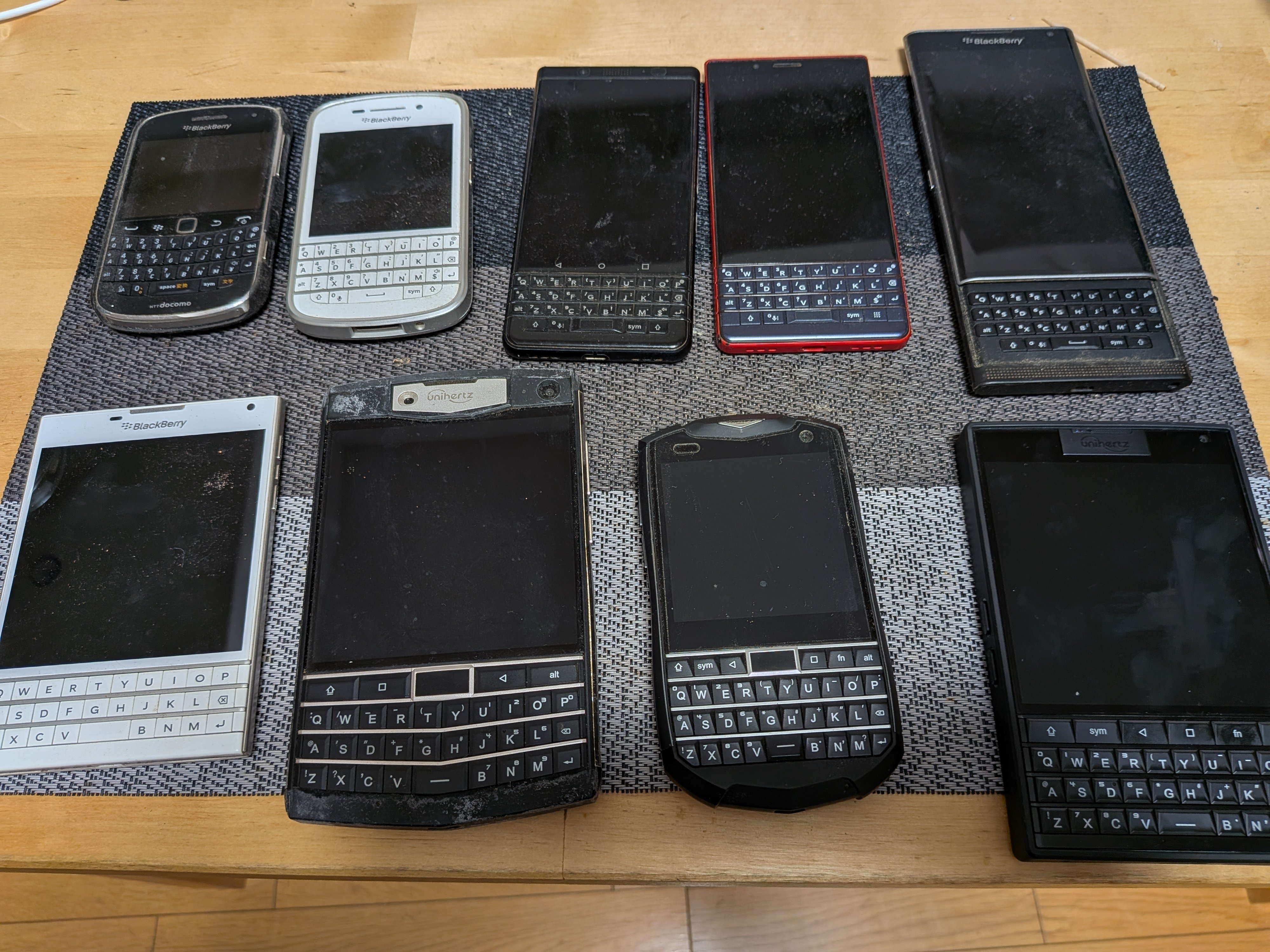 unihertz Titan 2 ブラック 本体 美品 Unihertz Titan 2 - 最新の5G QWERTY物理キーボードスマートフォン