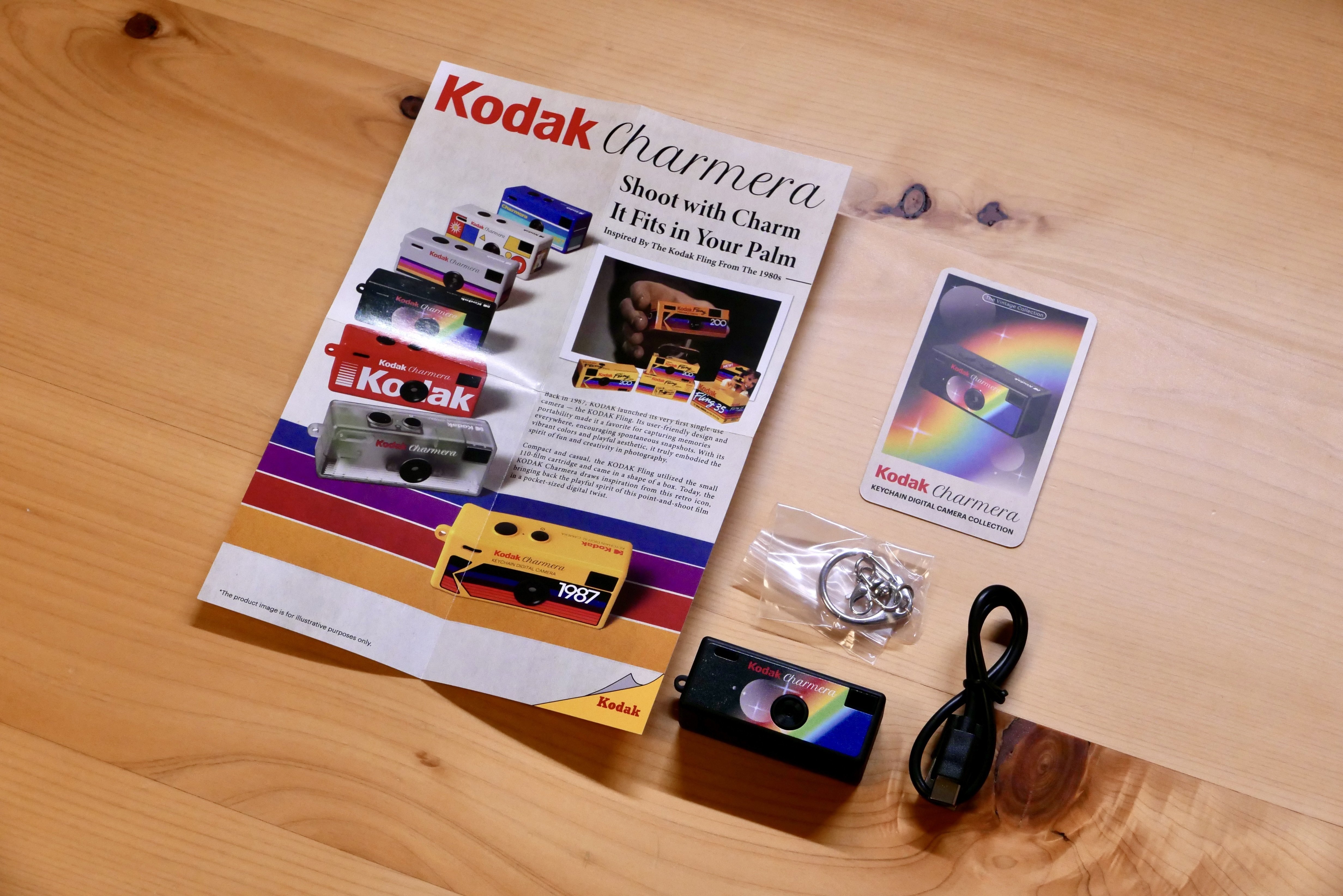 新品 KODAK Charmera チャーメラ 白 タイプ04 KODAK CHARMERA Keychain Digital Camera Blind Box Collection