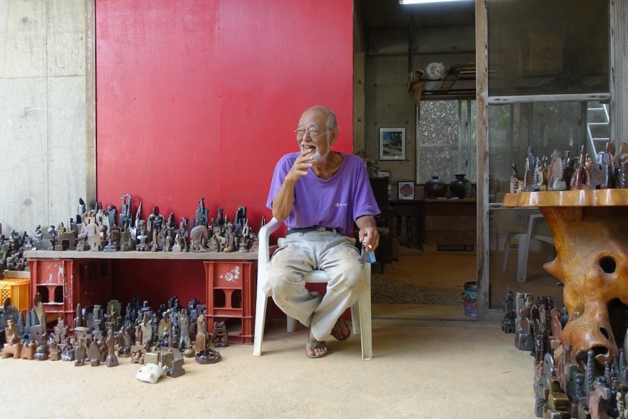 お知らせ◉松島朝義の世界展「窯変する沖縄」を開催します｜おもろ友の会