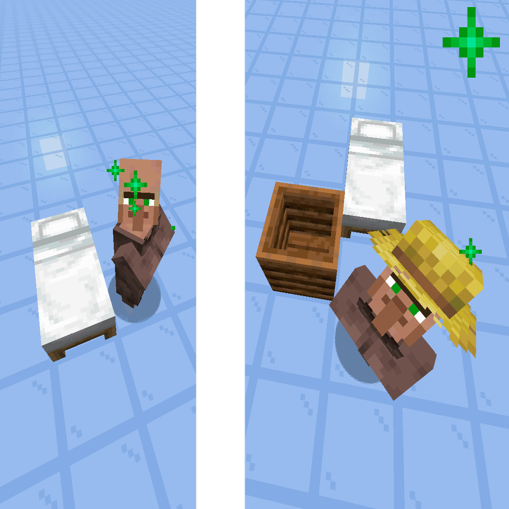 怠け者クラフト#6】レッドストーン系一切不要！村人式完全自動農場！【Java版・統合版両対応】｜ティーヤ