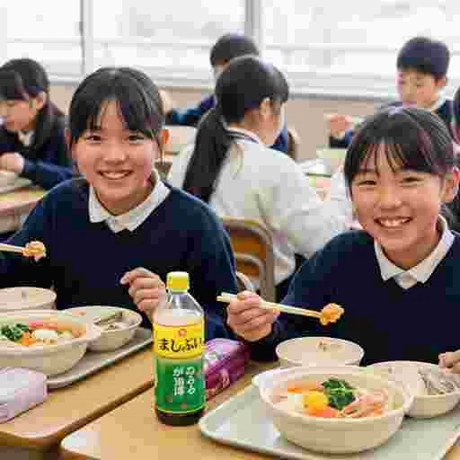 小学校 給食 写真素材(サンプル)031